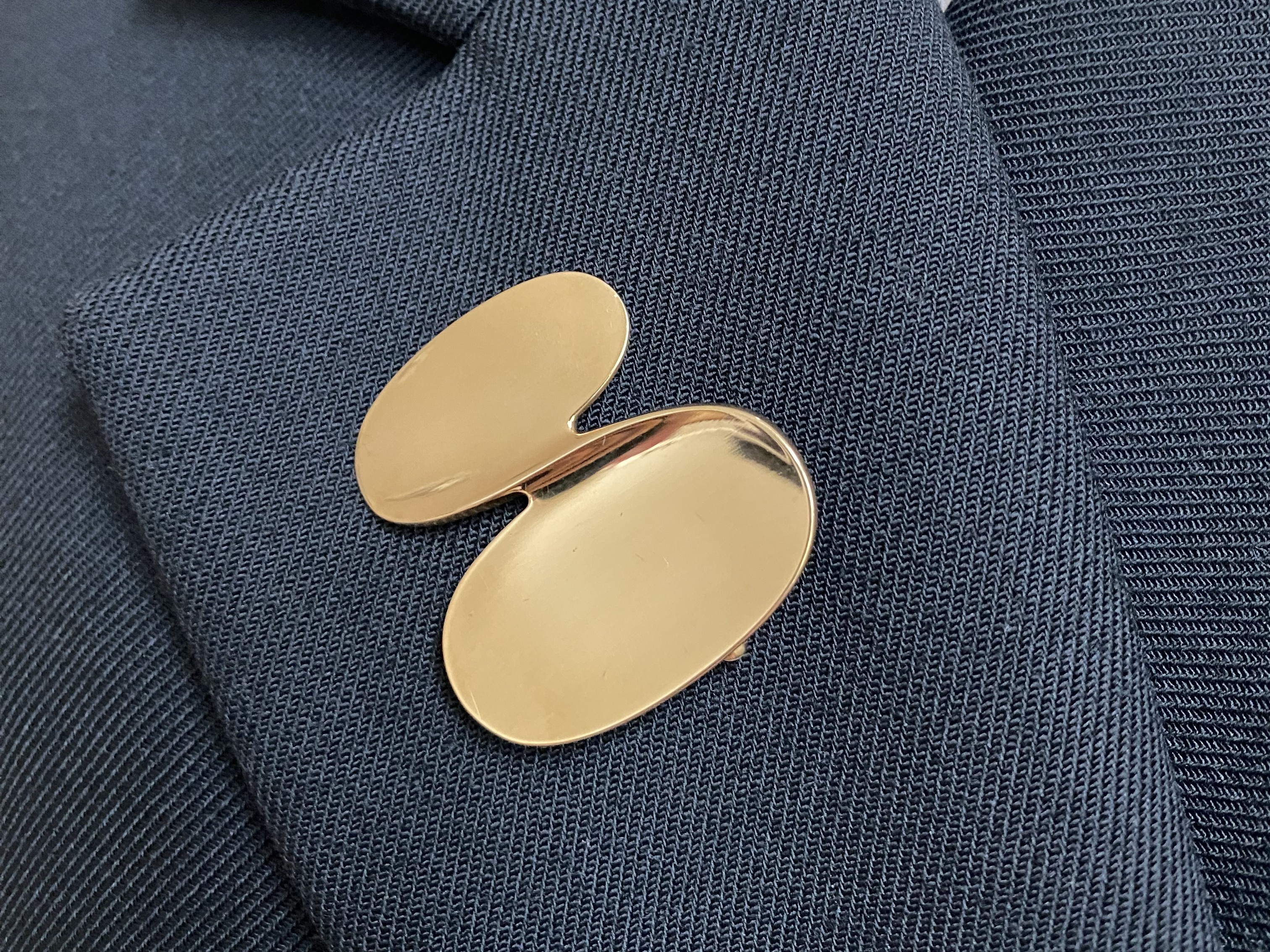 Original Vintage  Brooch Designed by Ibe Dhalquist for Georg Jensen Denmark c.1970  at Grasilver.com, buy Georg Jensen, Georg Jensen Jewelry, Georg Jensen 